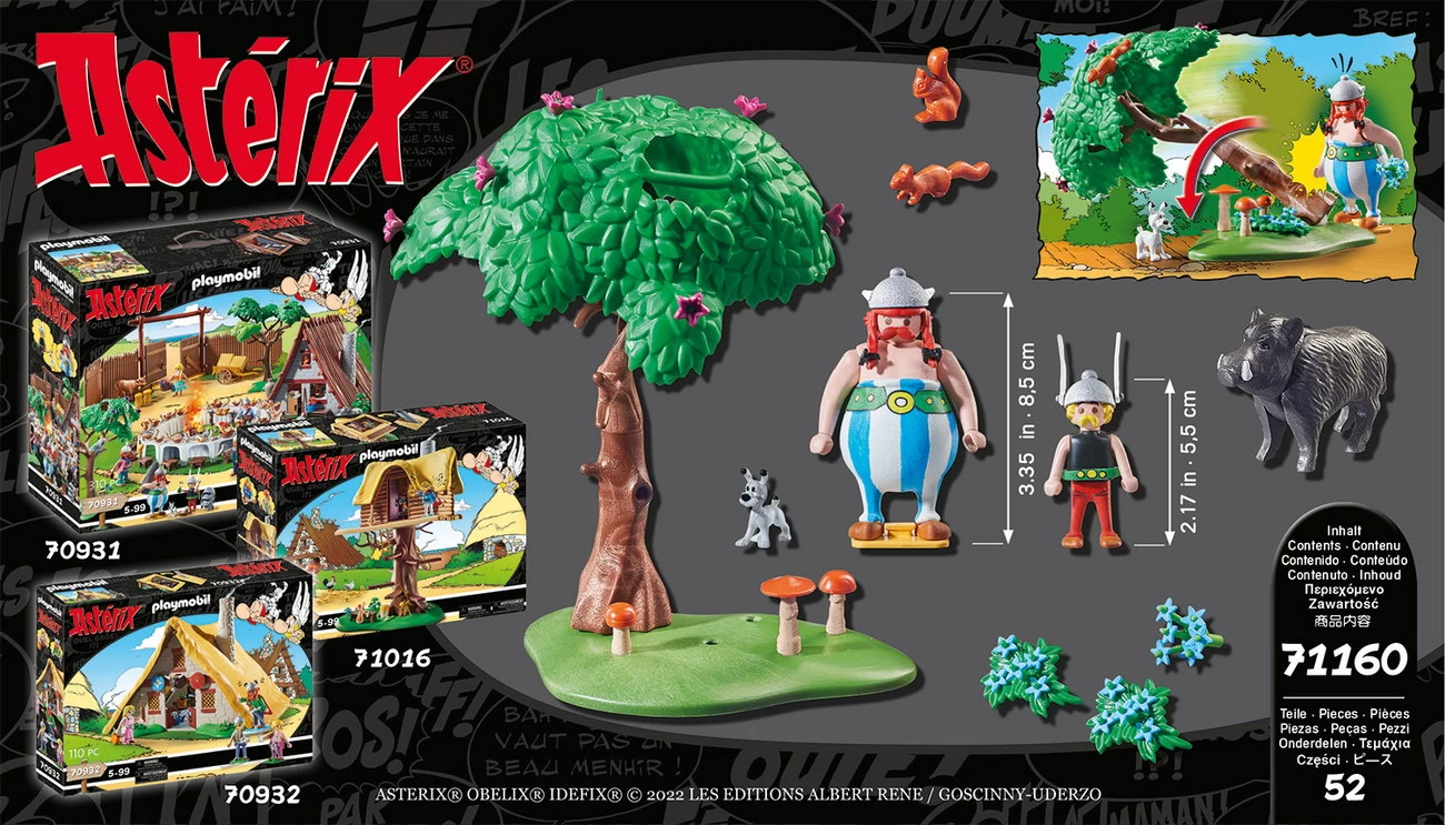 Playmobil 71160 - Asterix: Wildschweinjagd