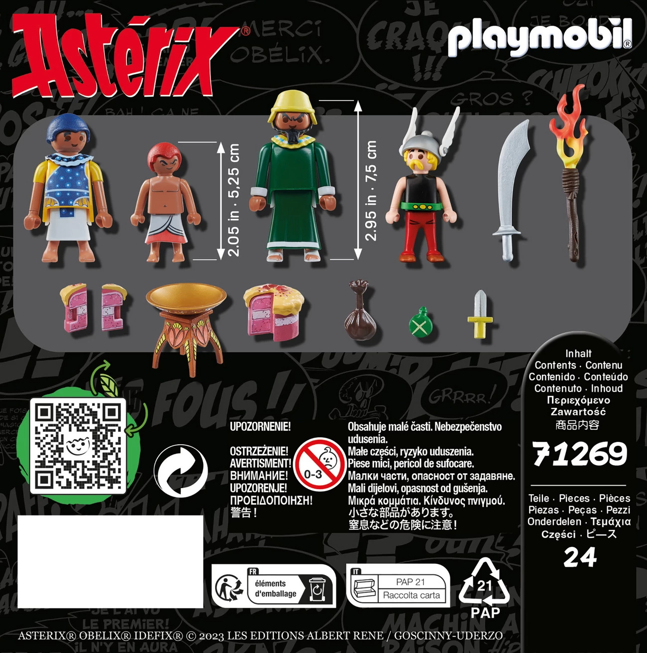 Playmobil 71269 - Asterix: Pyradonis vergiftete Torte