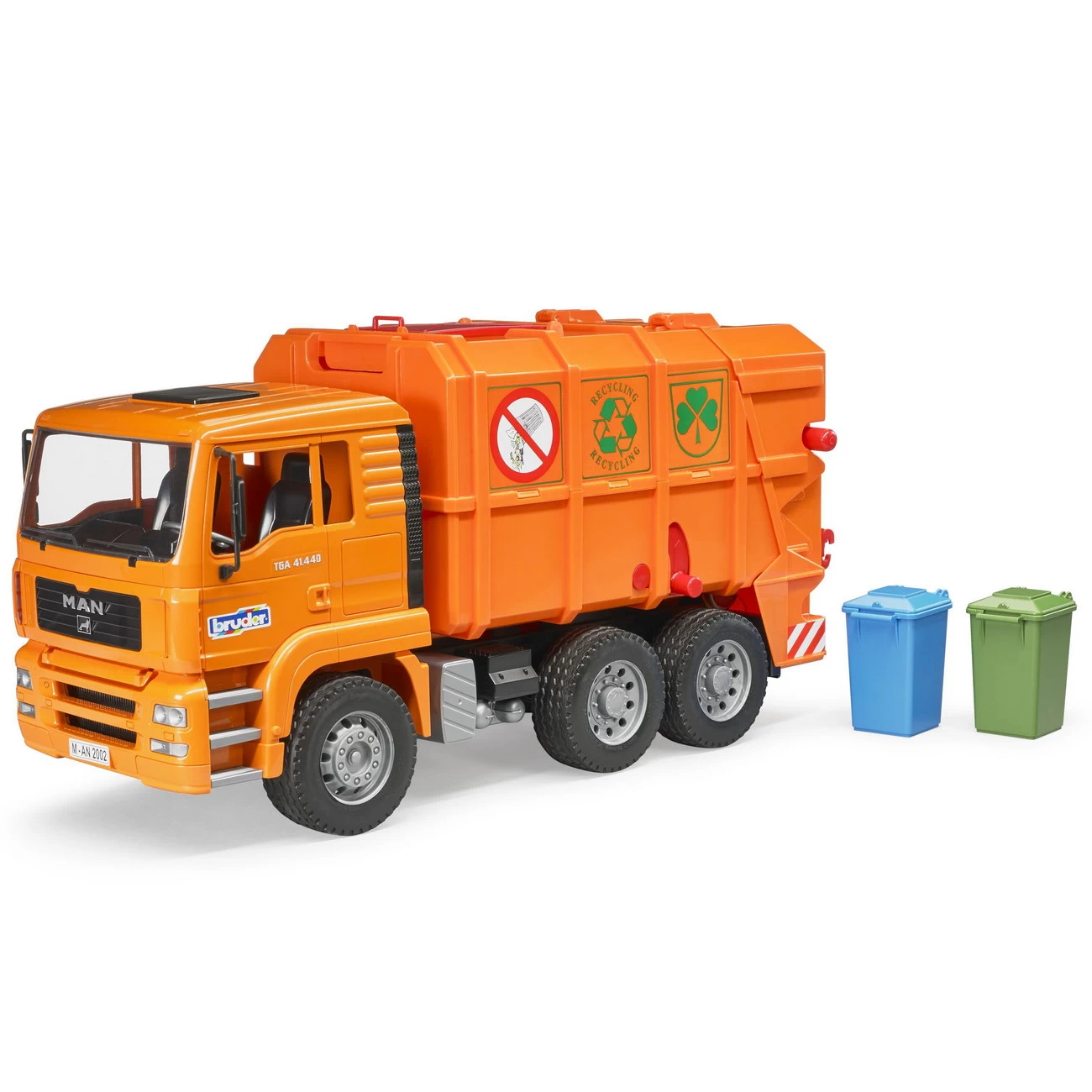 MAN TGA Müll-LKW orange (02760)