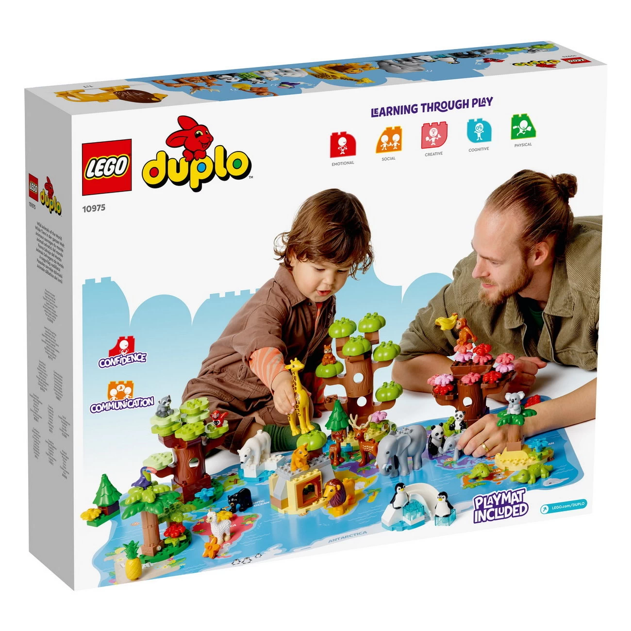 LEGO DUPLO 10975 - Wilde Tiere der Welt