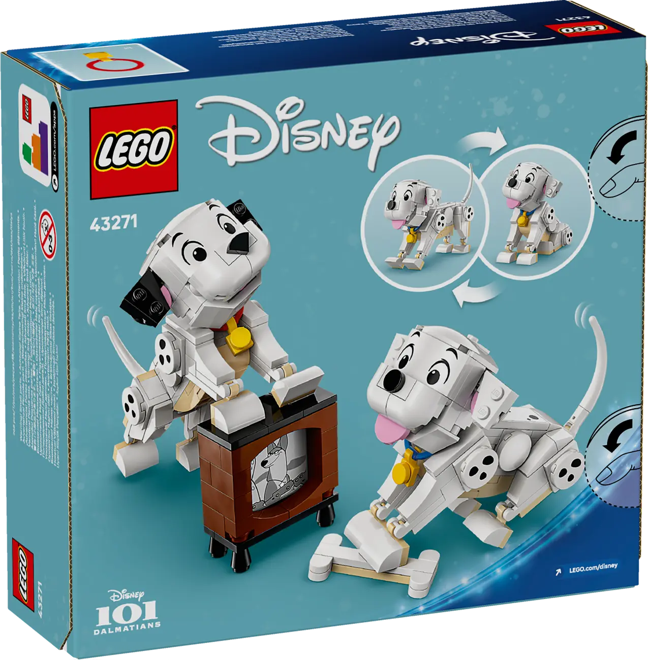 LEGO Disney 43271 -  Die Welpen Lucky und Penny aus 101 Dalmatiner