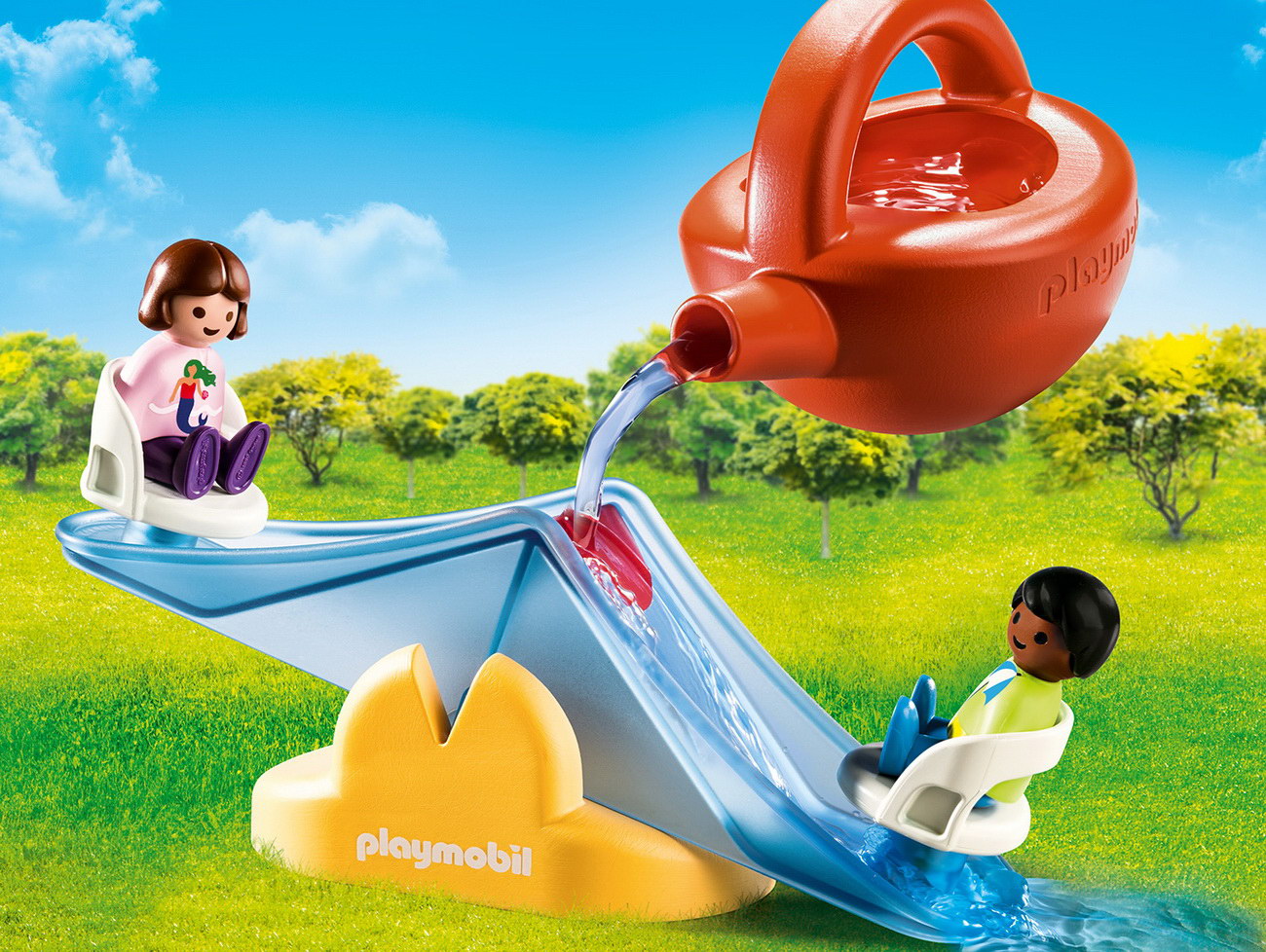 Playmobil 70269 - Wasserwippe mit Gießkanne - 1.2.3 / Aqua
