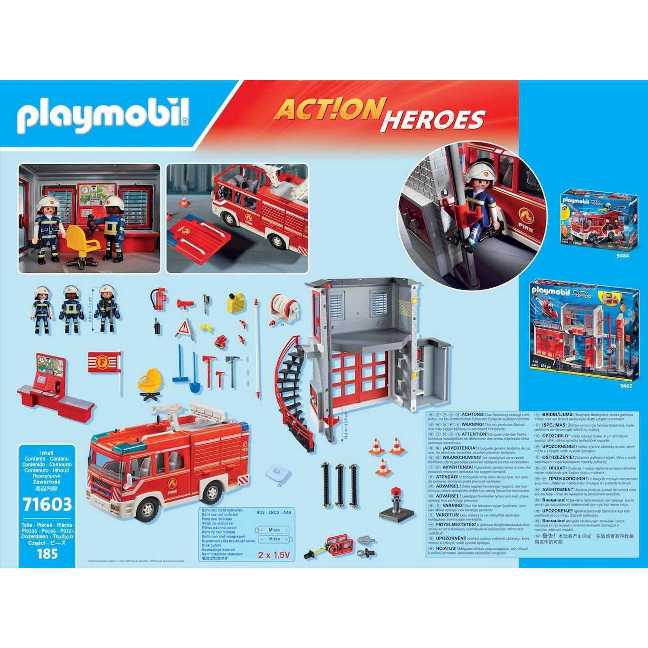 Playmobil 71603 - Feuerwehr Megaset