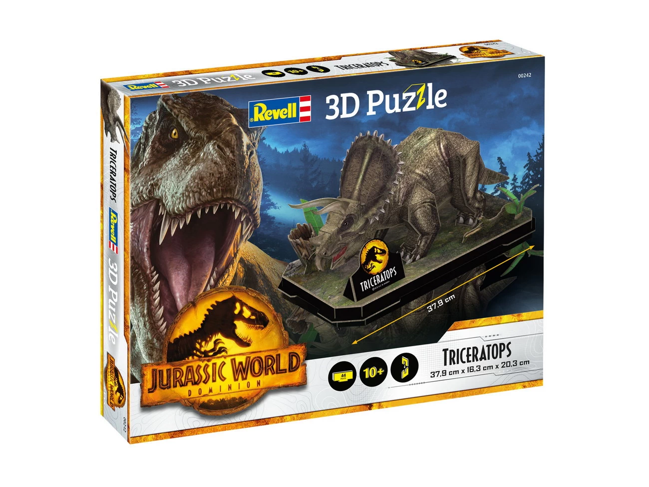 Revell 00242 - Jurassic World Dominion - Triceratops - 3D Puzzle