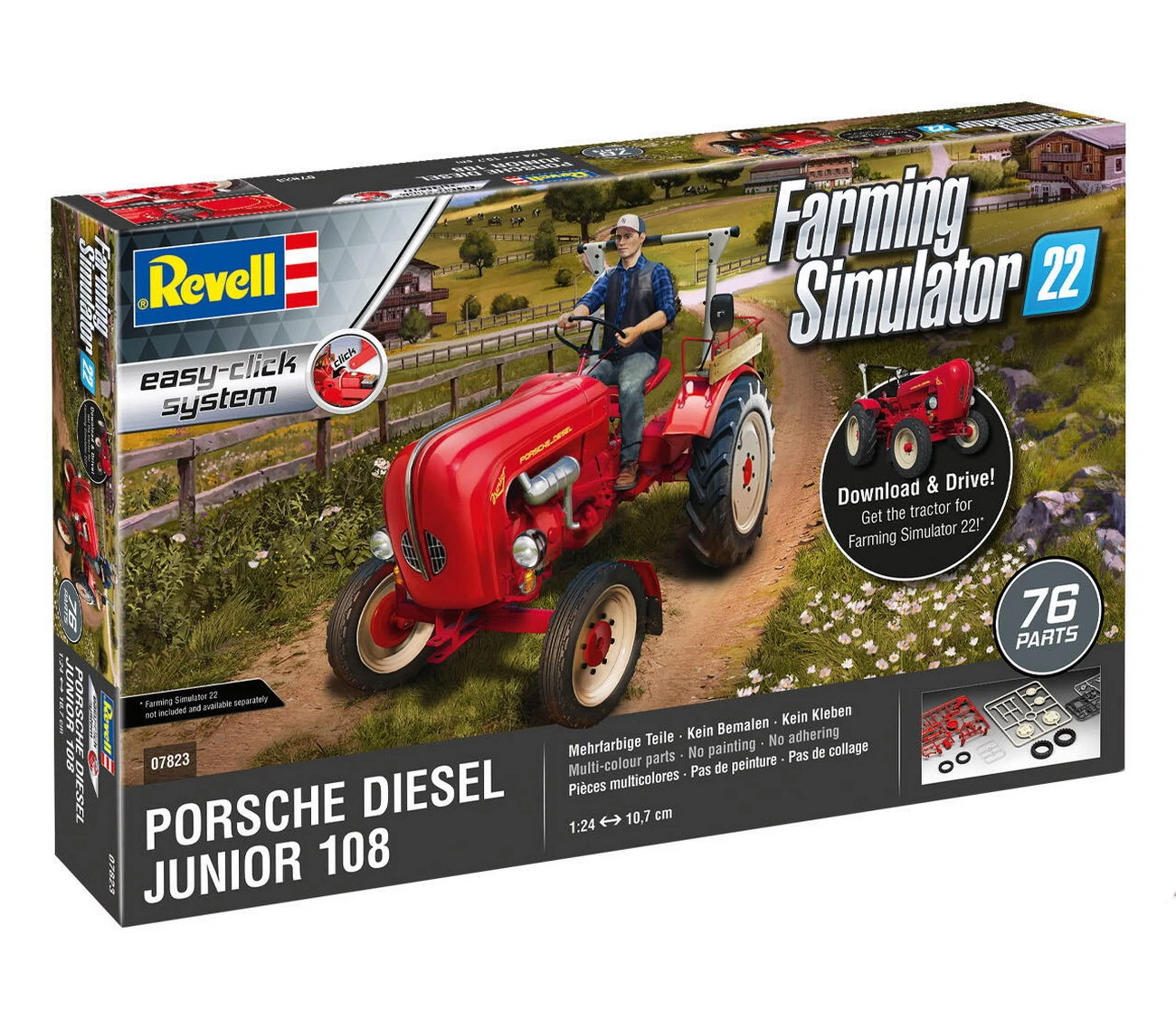 Revell 07823 - Porsche Junior 108 - Farming Simulator Edition
