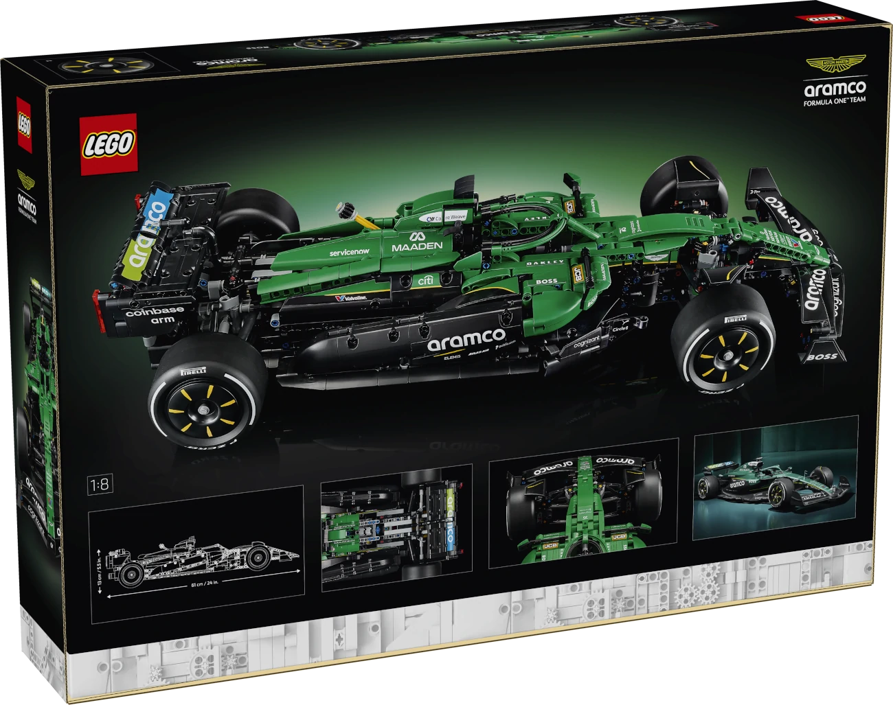 Bild zu LEGO Technic 42240 - Aston Martin AMR26 F1 Rennauto