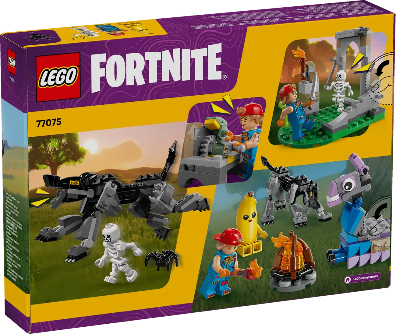 LEGO Fortnite 77075 - Das Lager von Schali und der Zündkerzenkünstlerin