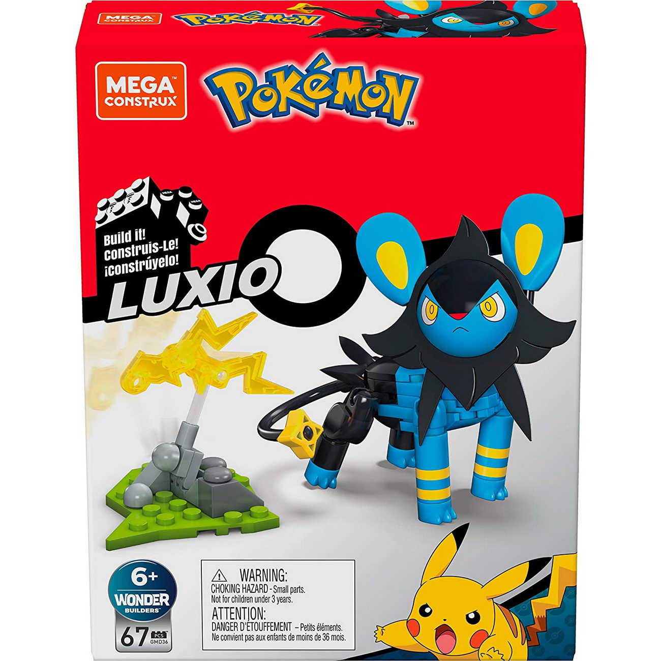Luxio - Mega Construx Pokemon (Mattel GMD36)