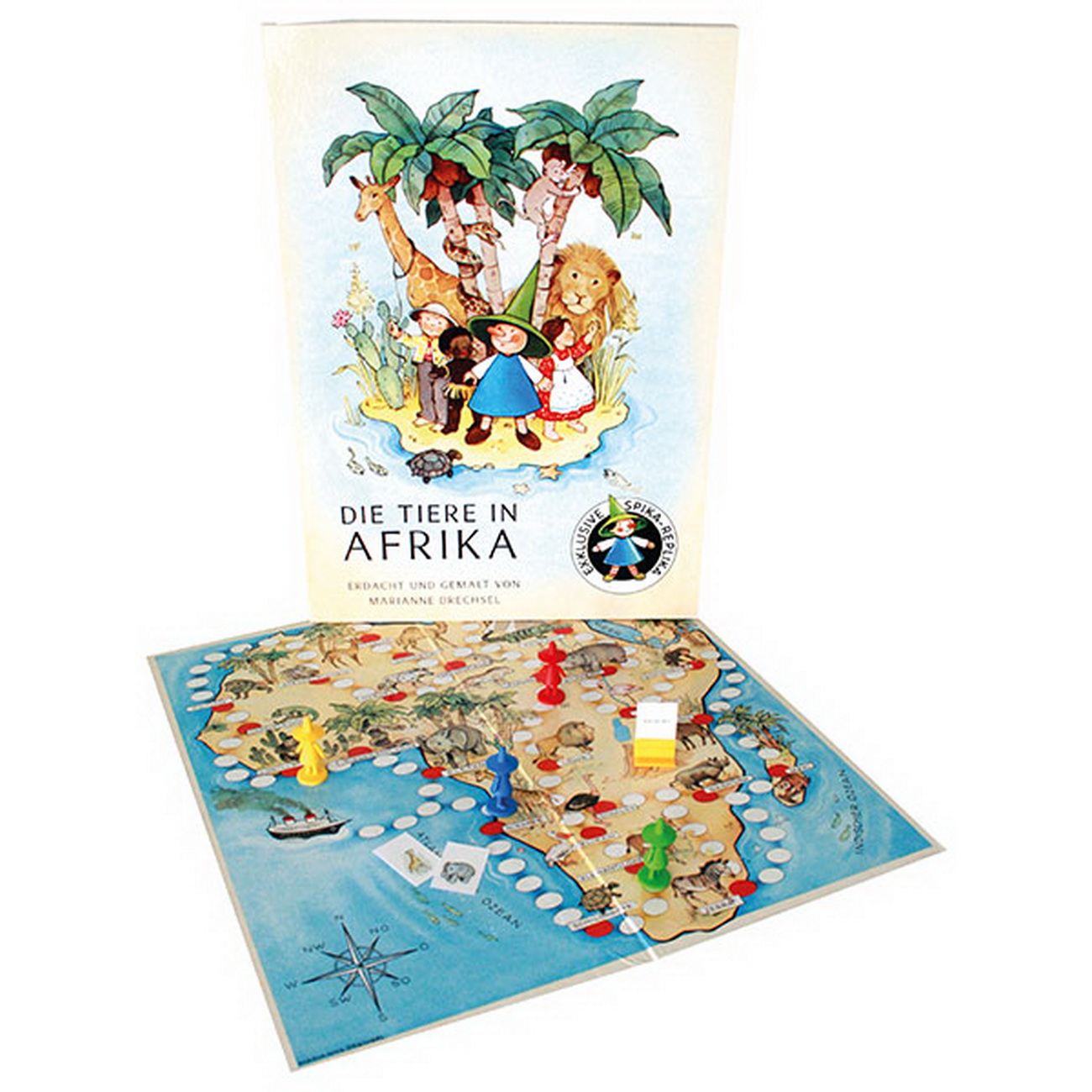 Die Tiere in Afrika - Spika Retrospiel 1951