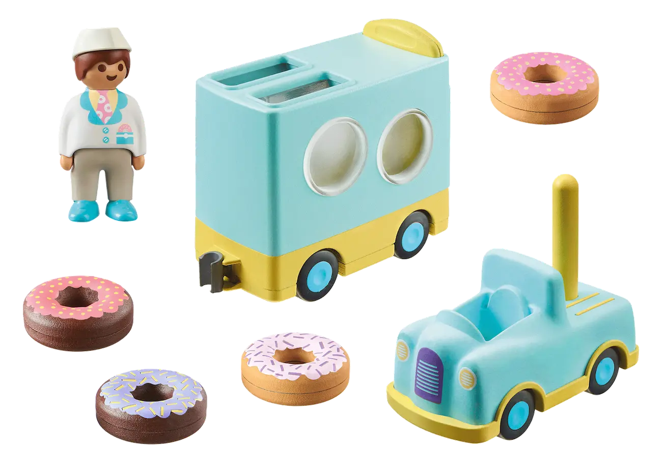 Playmobil 71325 - Verrückter Donut Truck - 1.2.3