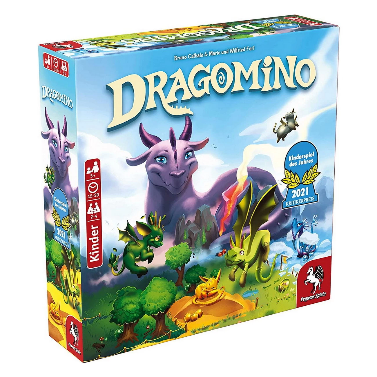 Dragomino Kinderspiel des Jahres 2021 (Pegasus-Spiele 57111)