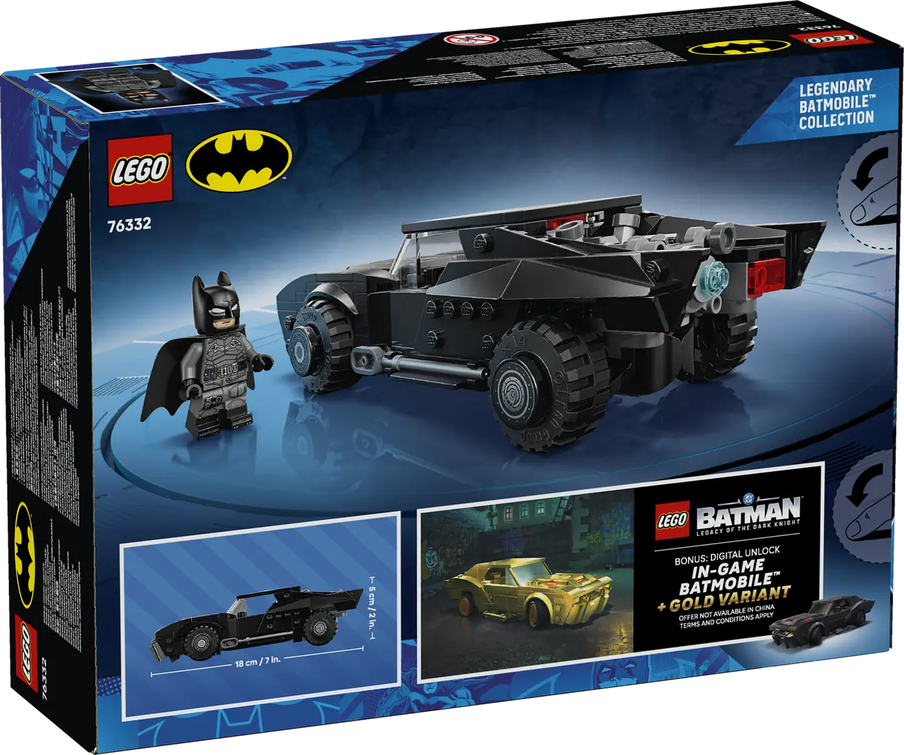 LEGO DC - The Batman: Batmobil (76332)