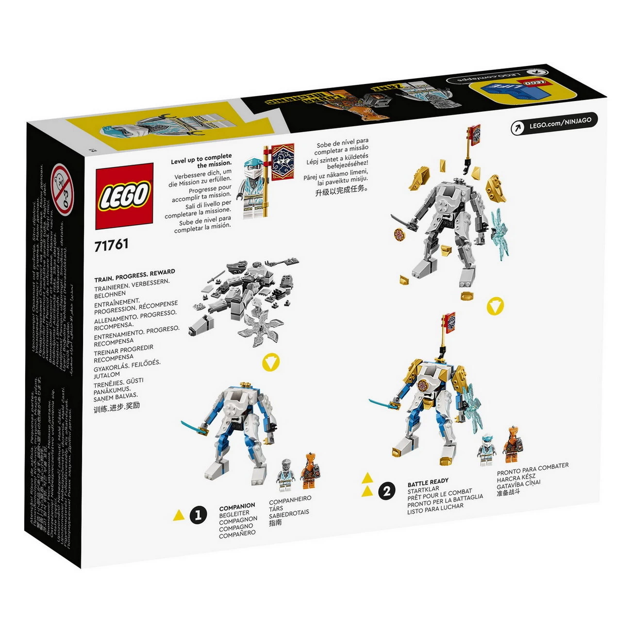 LEGO NINJAGO 71761 - Zanes Power-Up-Mech