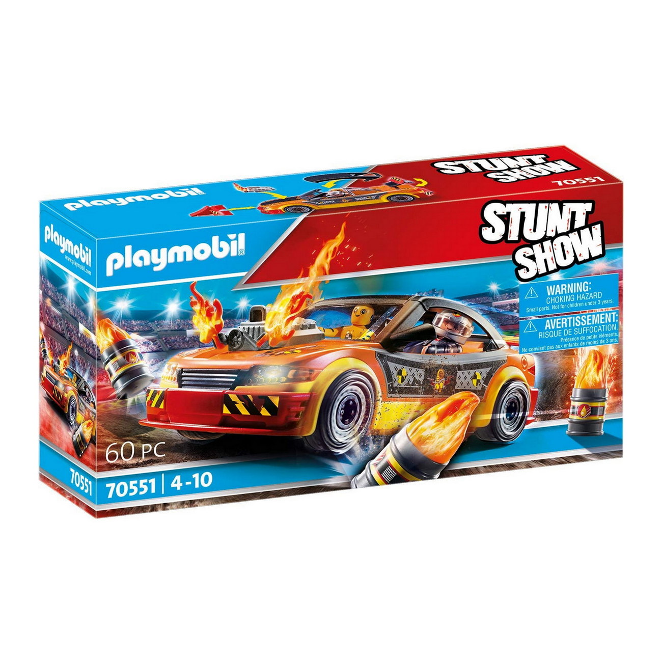 Playmobil 70551 - Stuntshow Crashcar - Stunt Show
