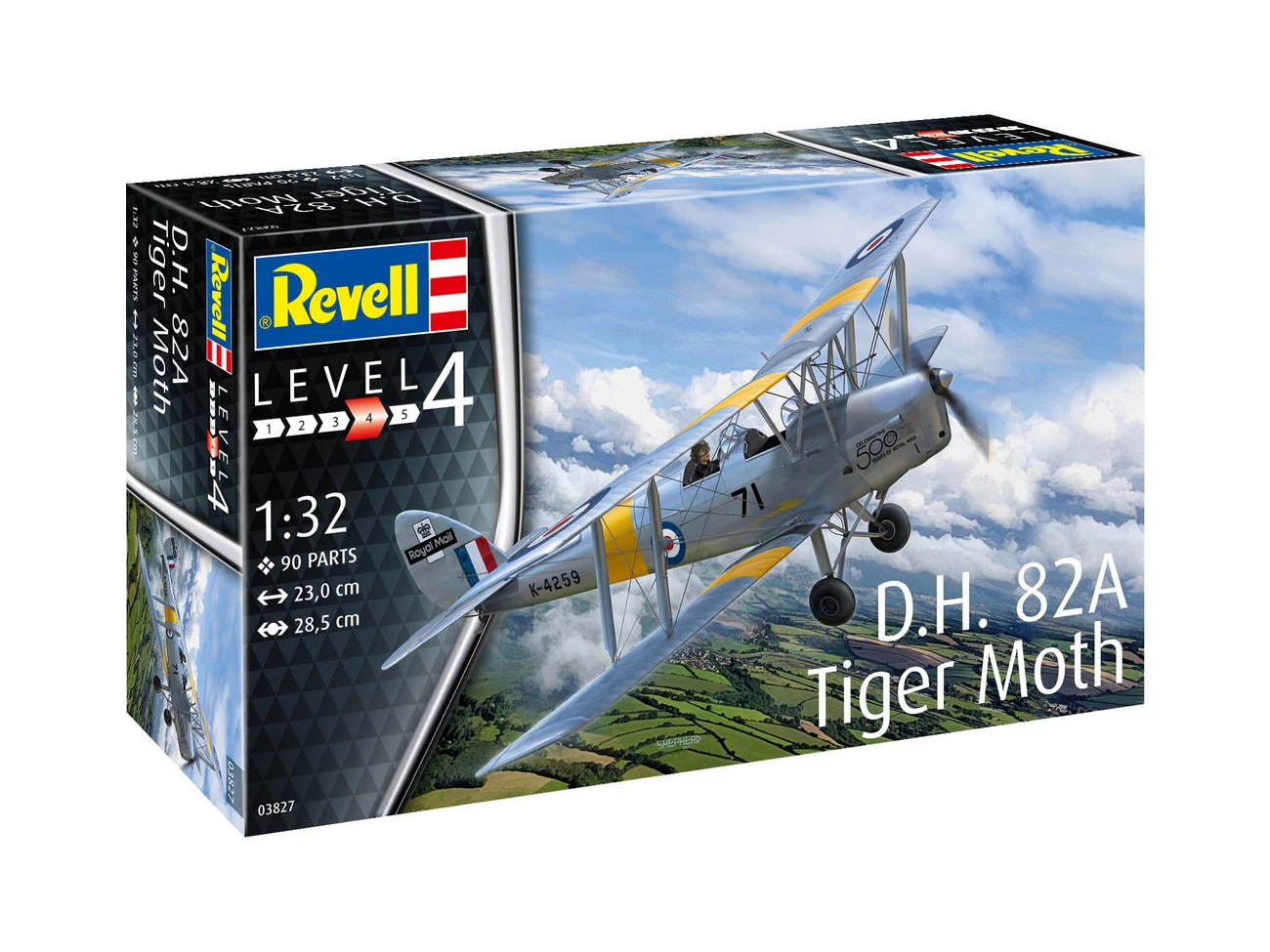Revell 03827 - D.H. 82A Tiger Moth