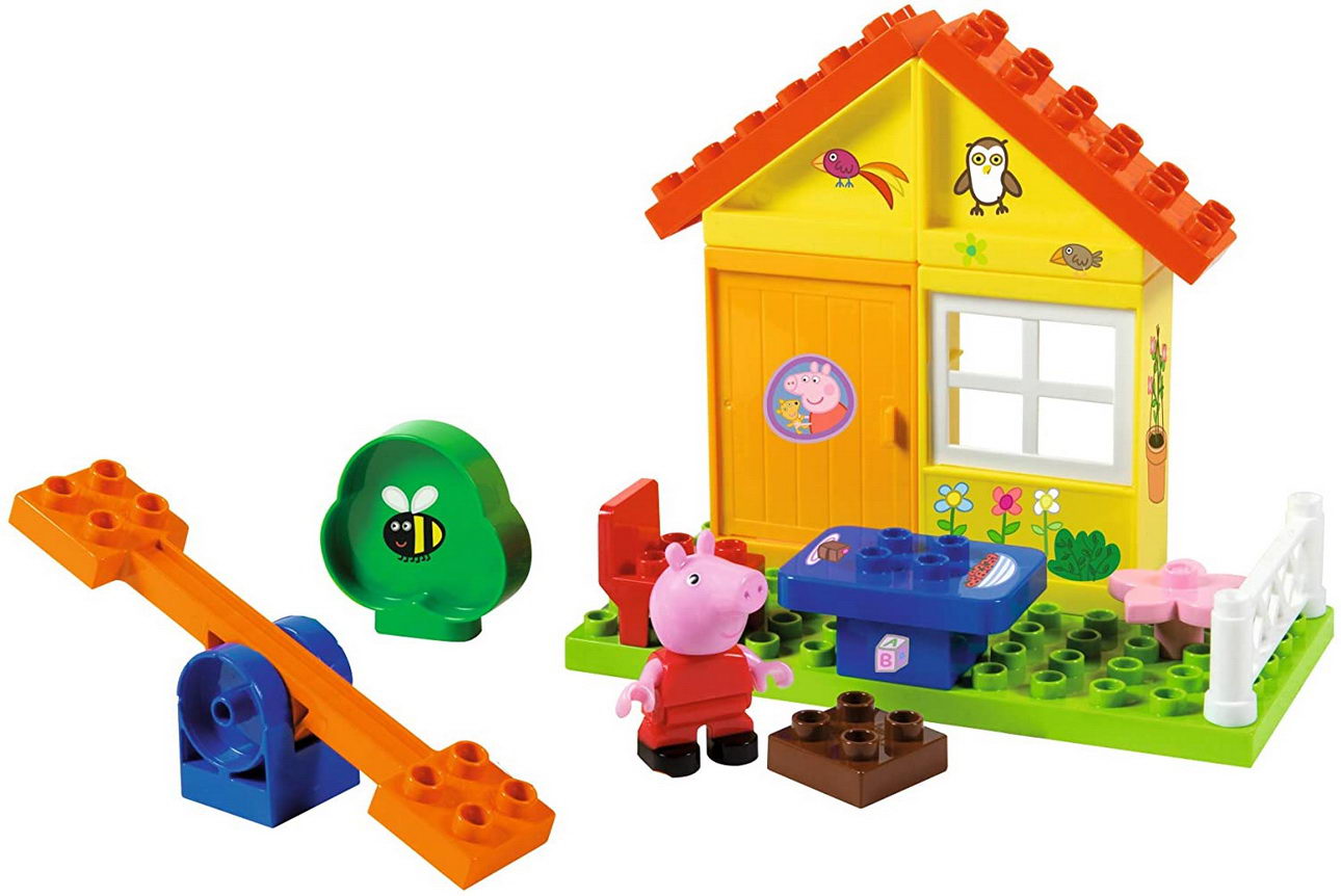 Play BIG Bloxx - Peppa Pig Garten Haus (Simba Dickie)