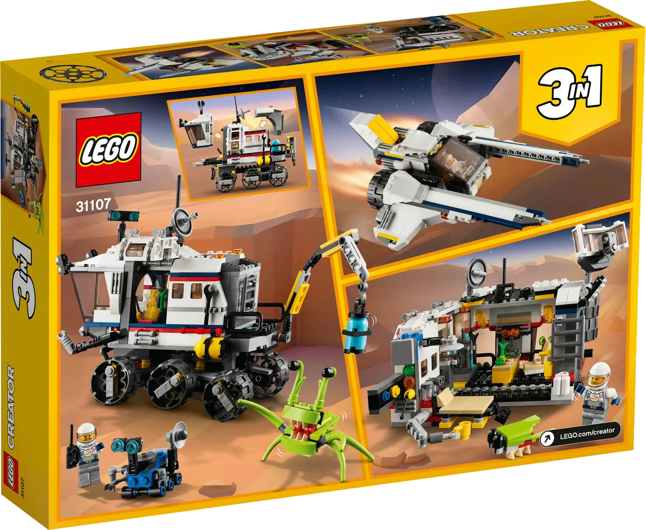 LEGO Creator 31107 - Planeten Erkundungs-Rover