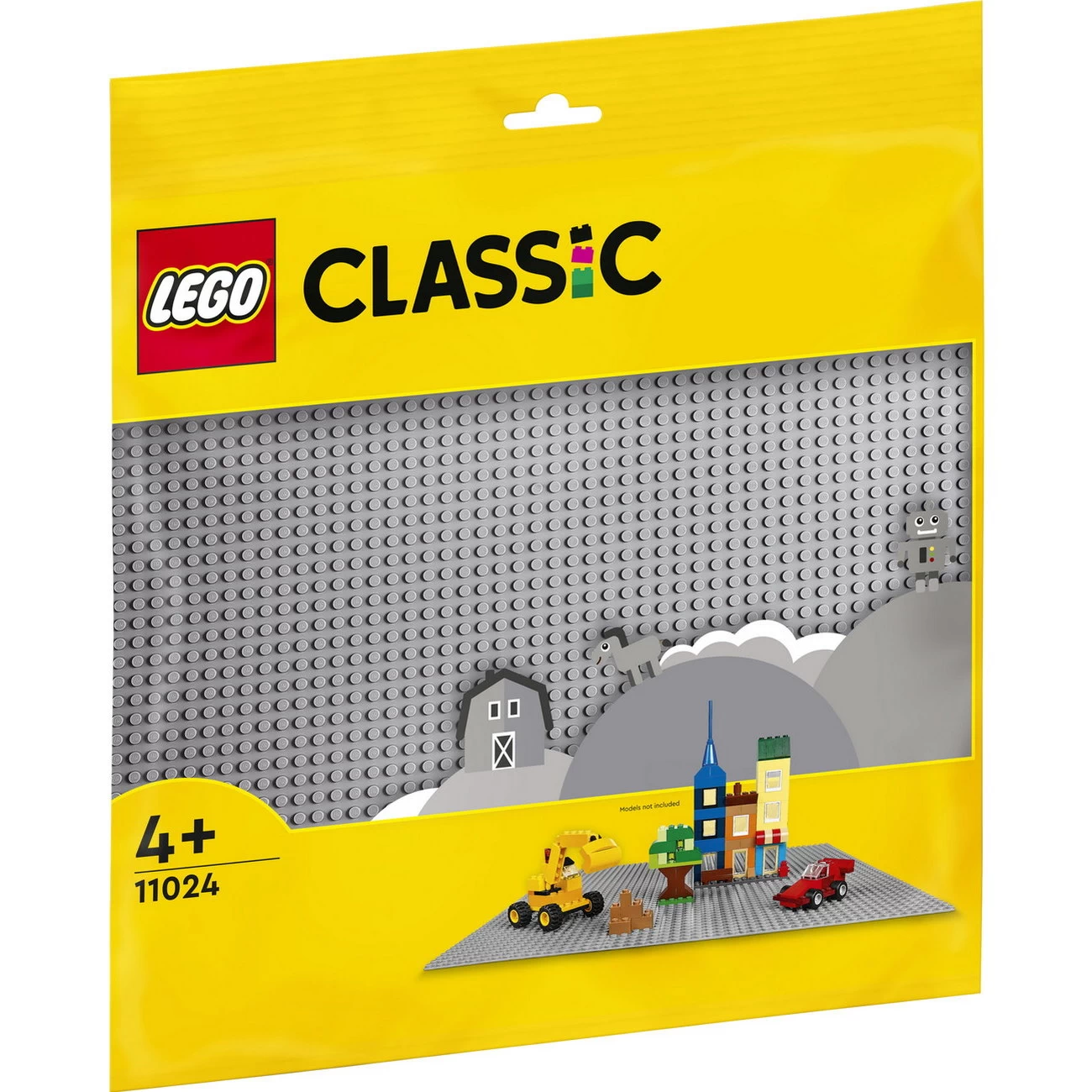 LEGO Classic 11024 - Grundplatte grau