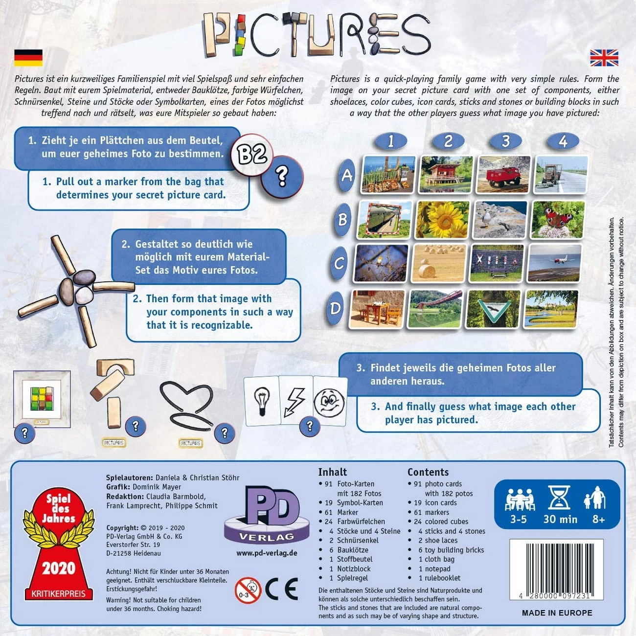 Pictures - Spiel des Jahres 2020 (PD Verlag)