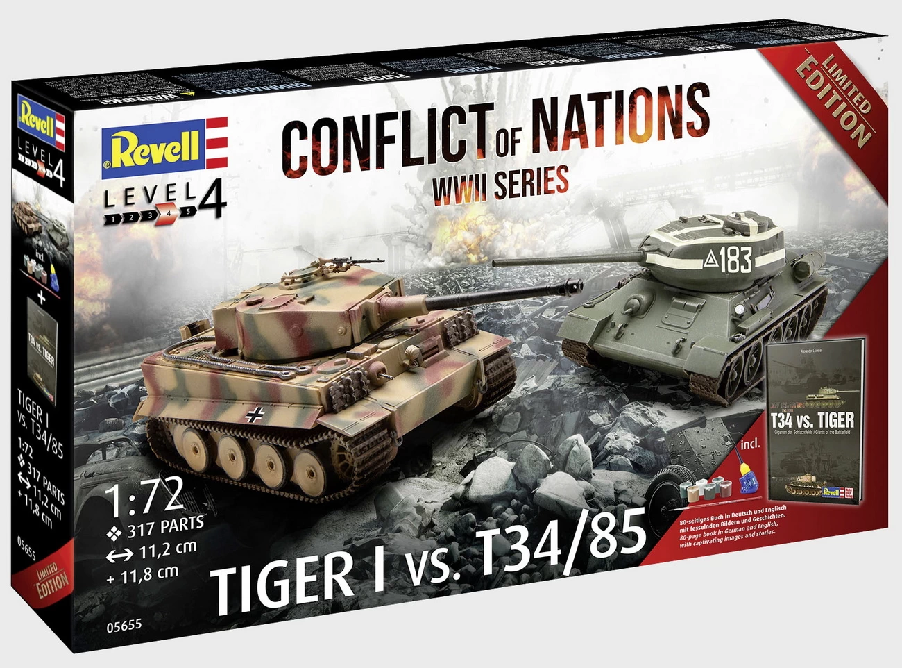 Revell 05655 - Geschenkset Conflict of Nations WWII Series