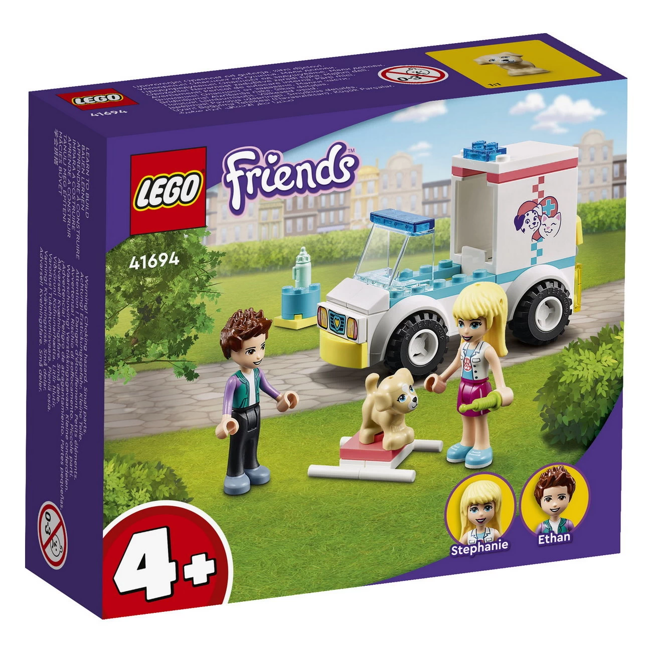 LEGO Friends 41694 - Tierrettungswagen