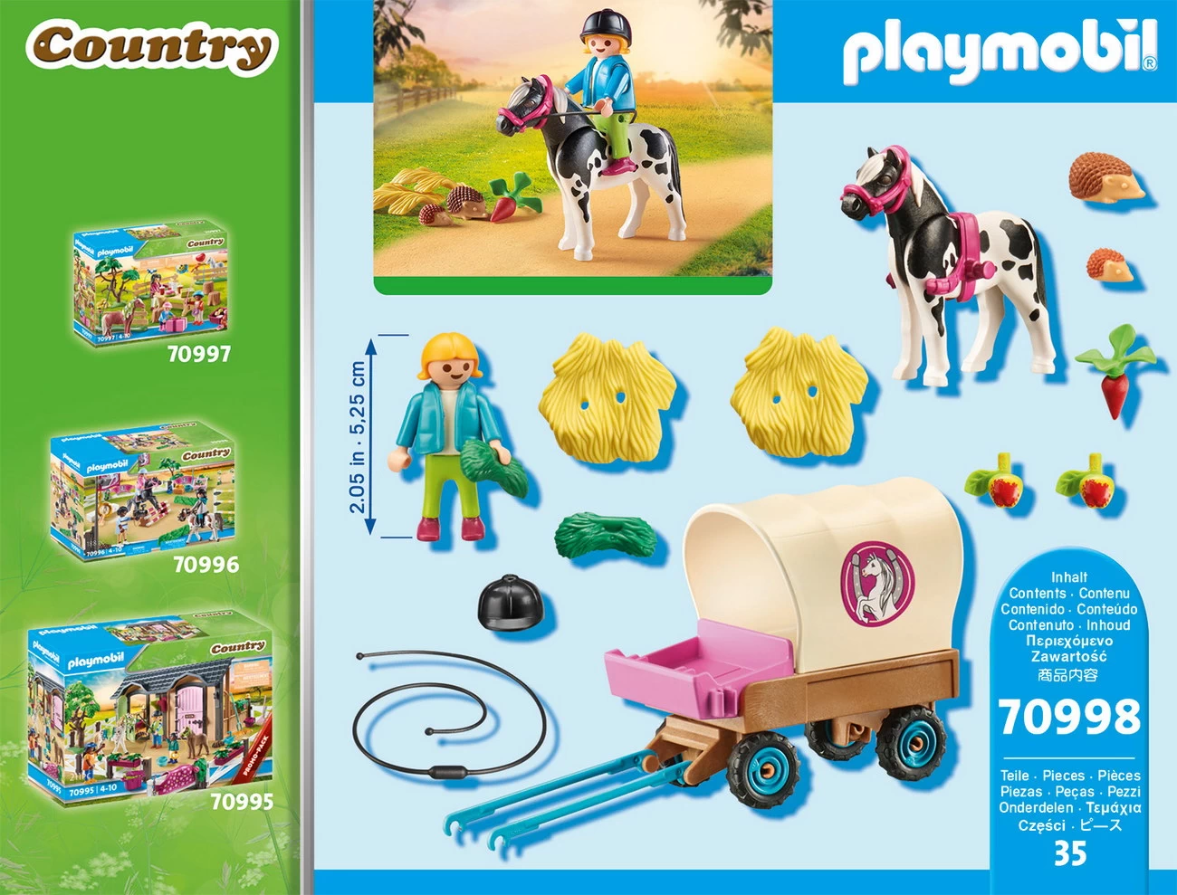 Playmobil 70998 - Ponykutsche (Country)