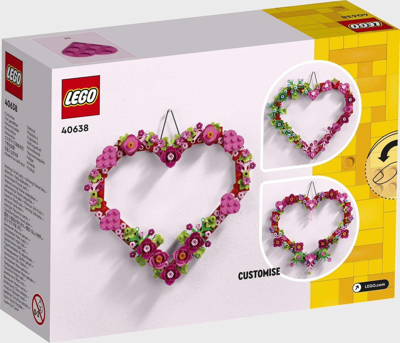 LEGO Iconic 40638 - Herz-Deko
