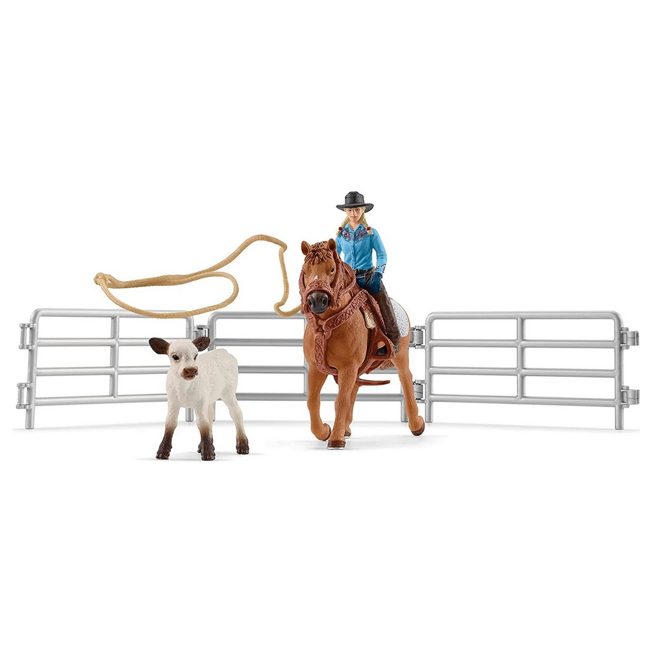 Team Roping mit Cowgirl (42577)