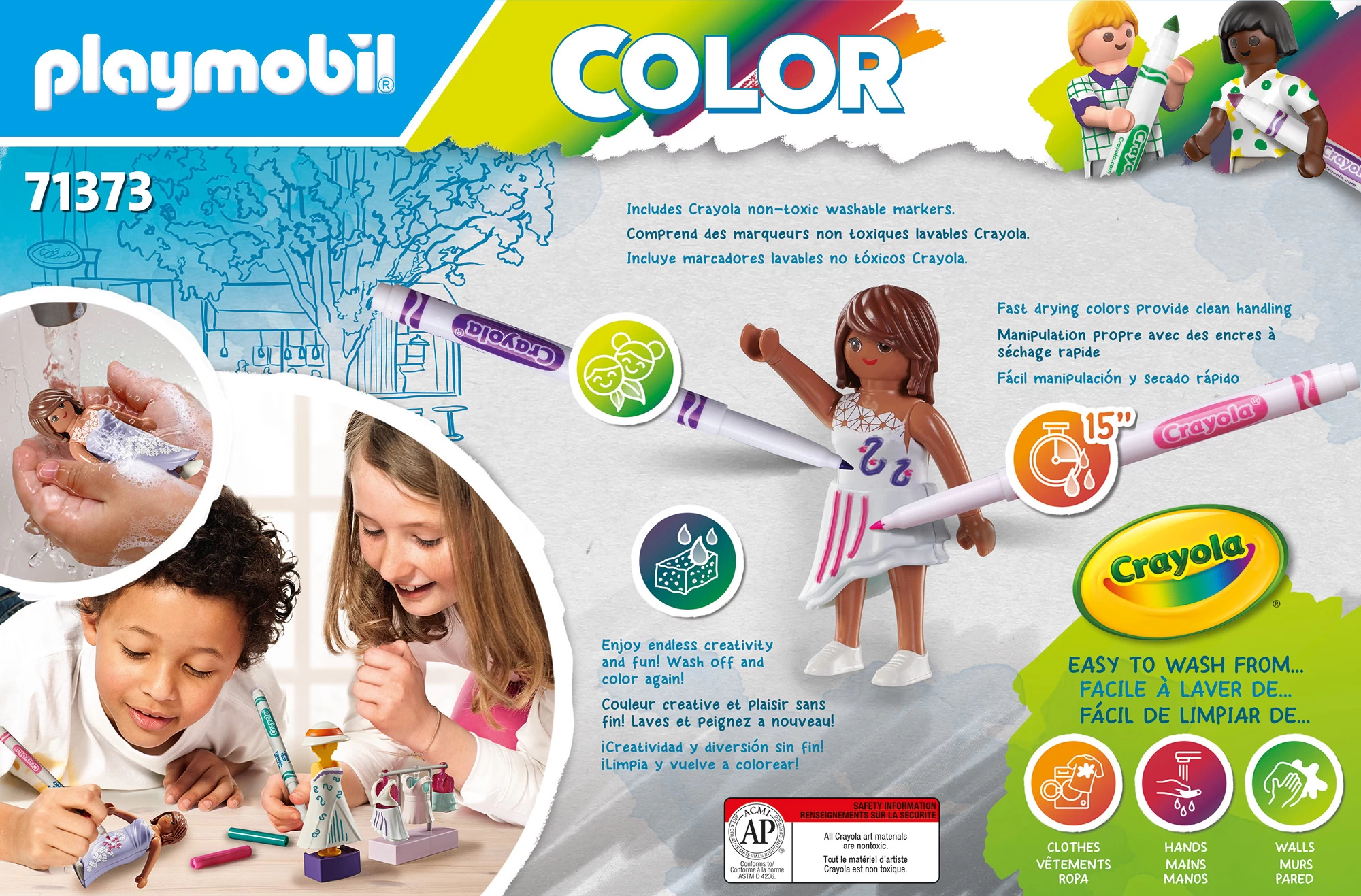 Playmobil 71373 - Fashion Design Set - Color