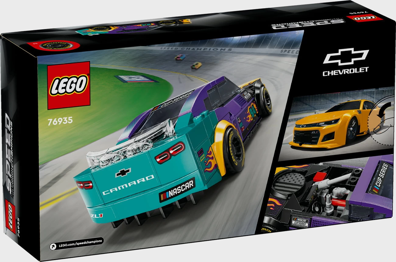 LEGO Speed Champions 76935 - NASCAR Next Gen Chevrolet Camaro ZL1