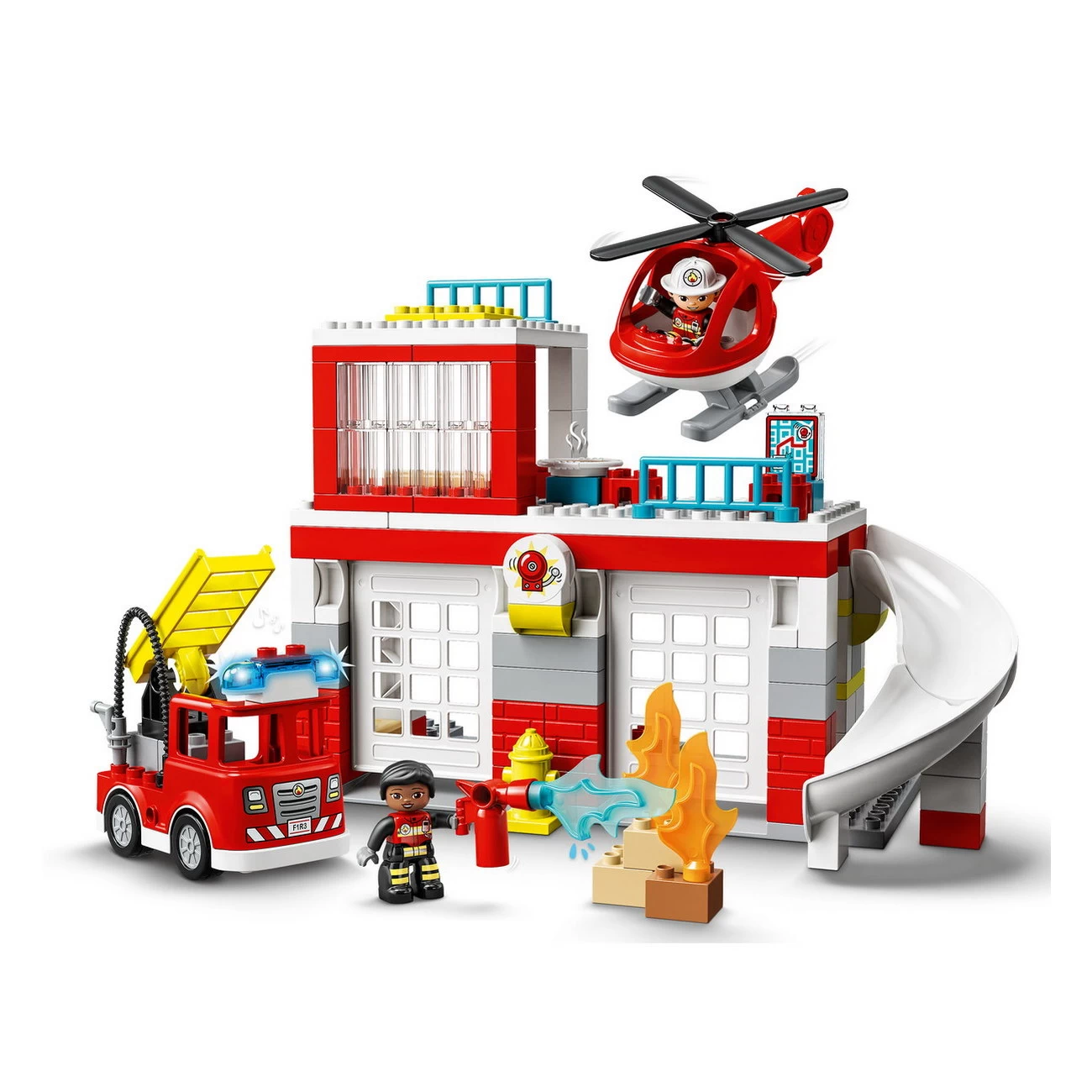 LEGO DUPLO 10970 - Feuerwehrwache mit Hubschrauber