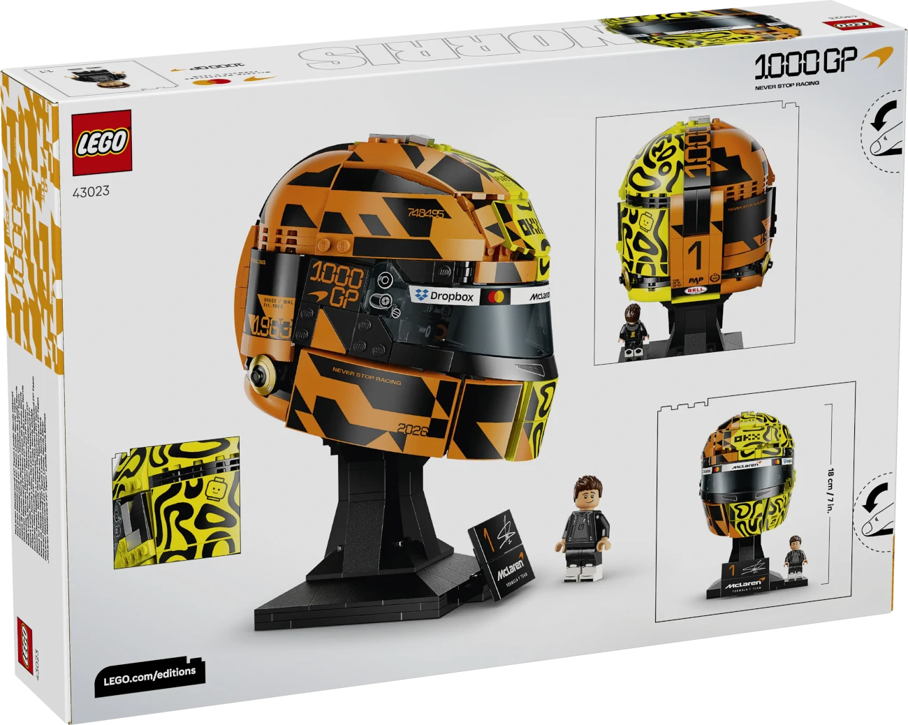 LEGO - Lando NorrisHelm 43023