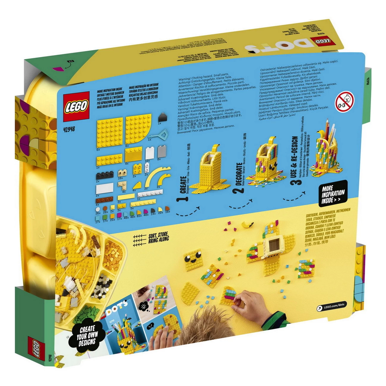 LEGO DOTs 41948 - Bananen Stiftehalter
