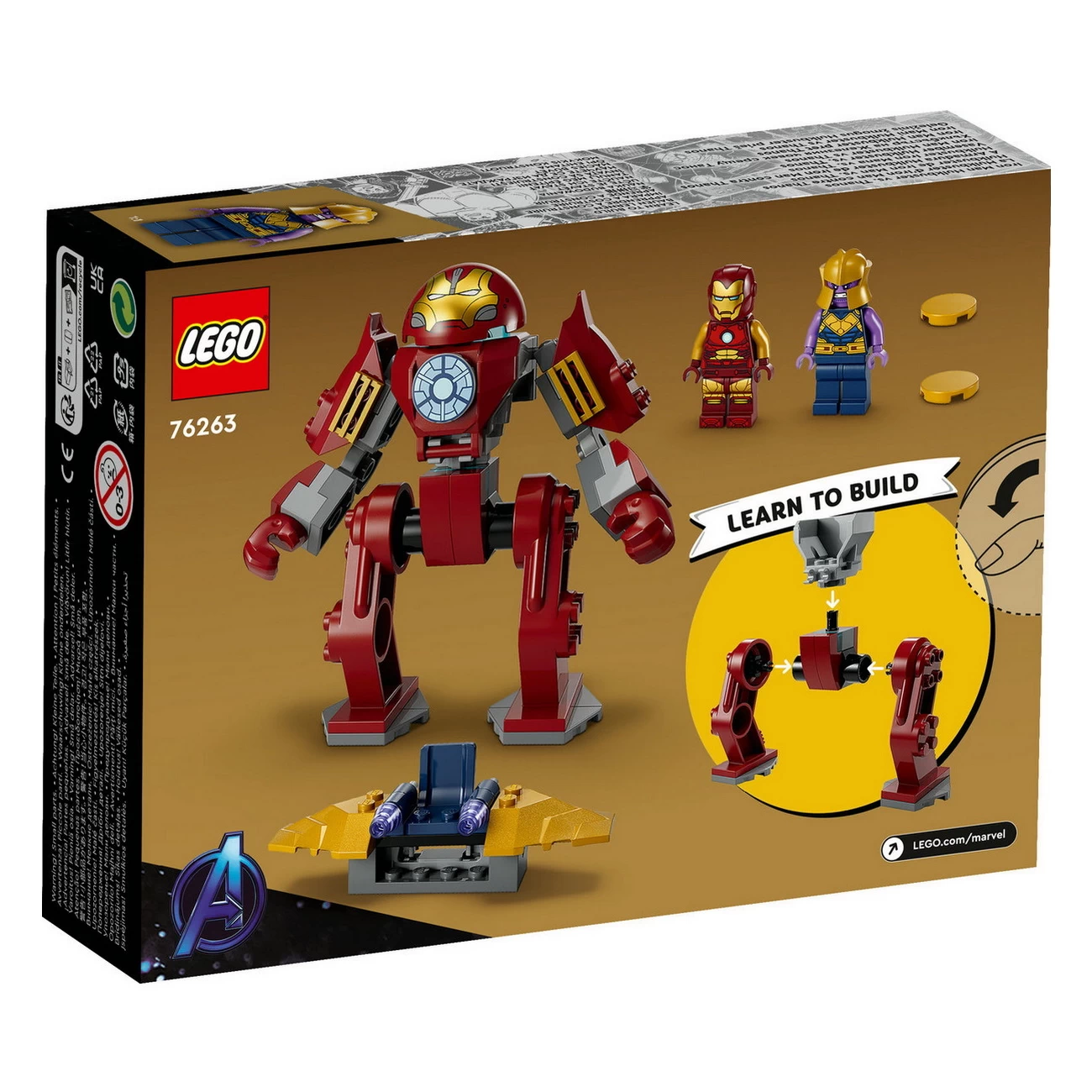 LEGO Marvel 76263 - Iron Man Hulkbuster vs. Thanos