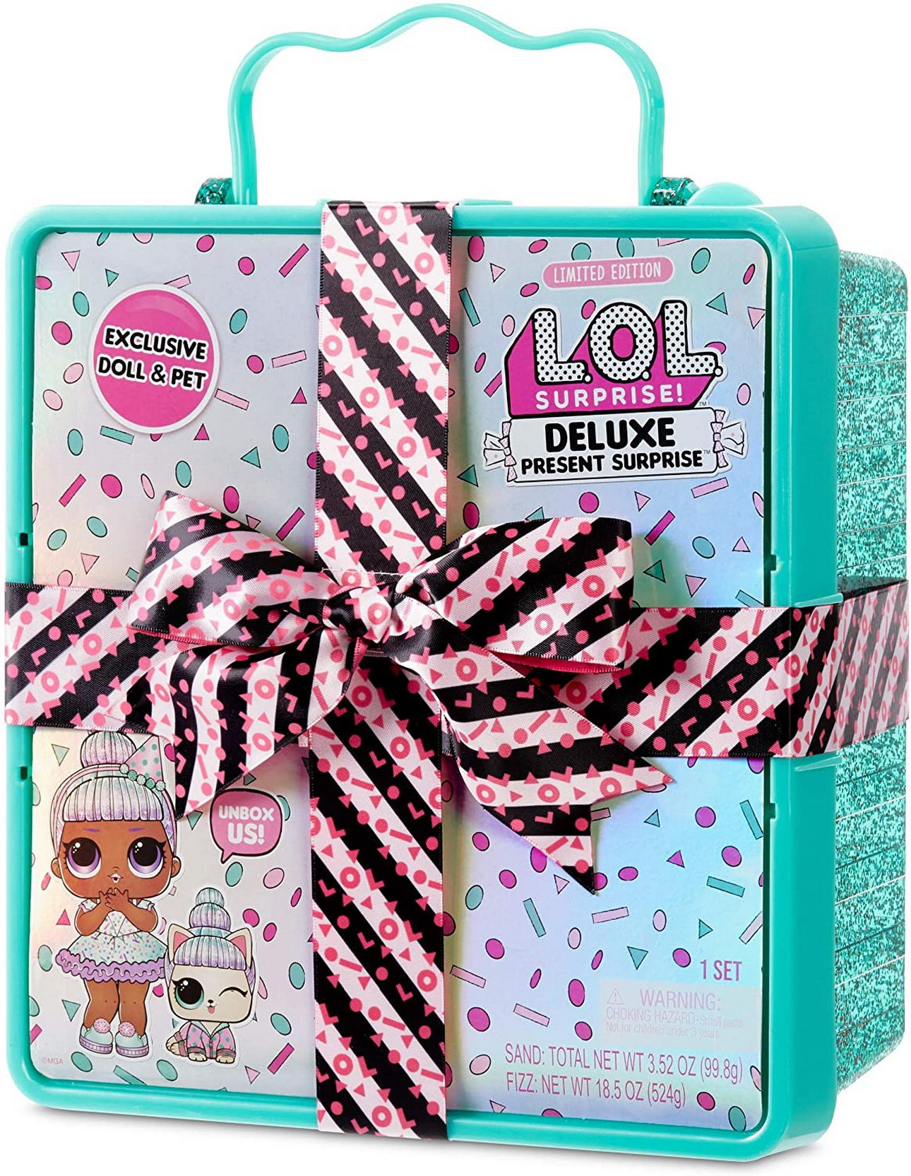 L.O.L. Surprise  - Deluxe Present Surprise Teal Türkis Limitierte Auflage