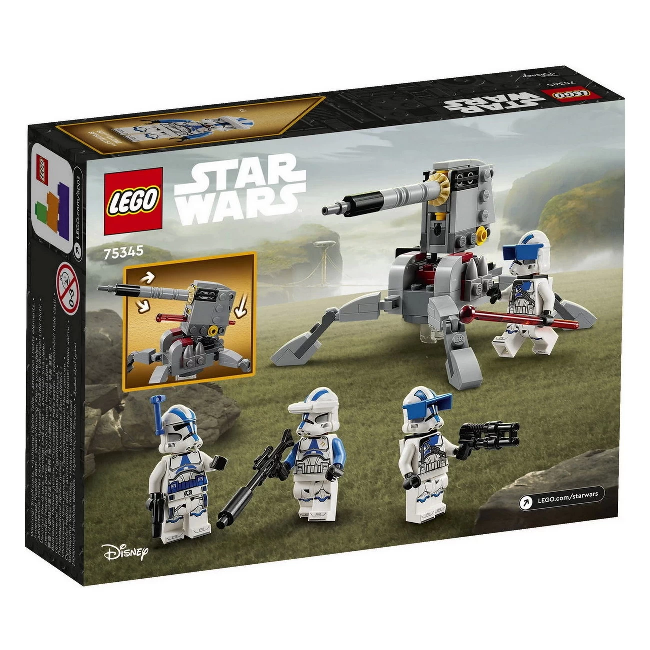 501st Clone Troopers Battle Pack (75345)
