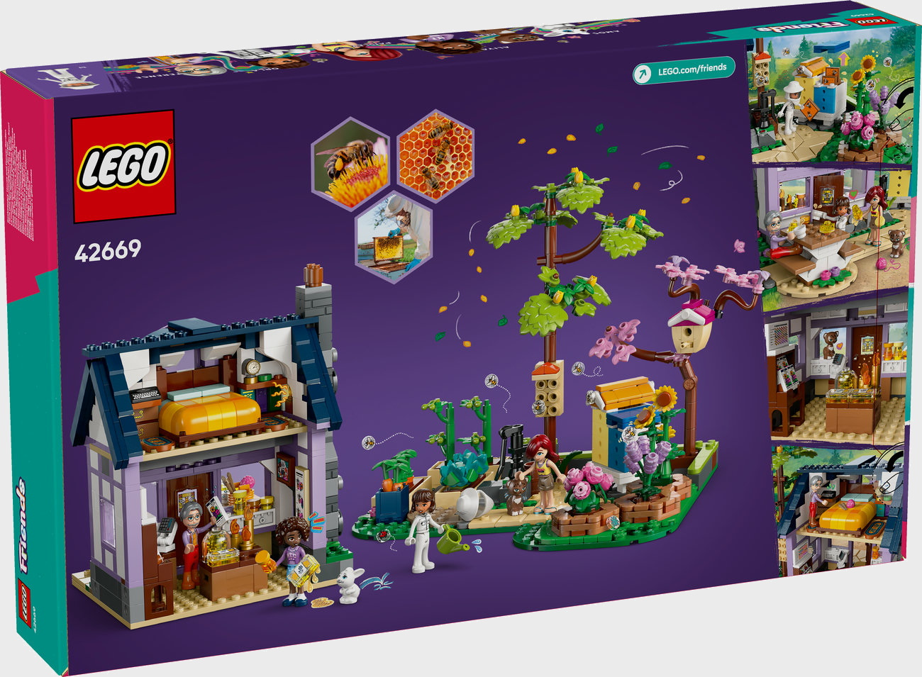 LEGO Friends 42669 - Haus und Blumengarten der Imker