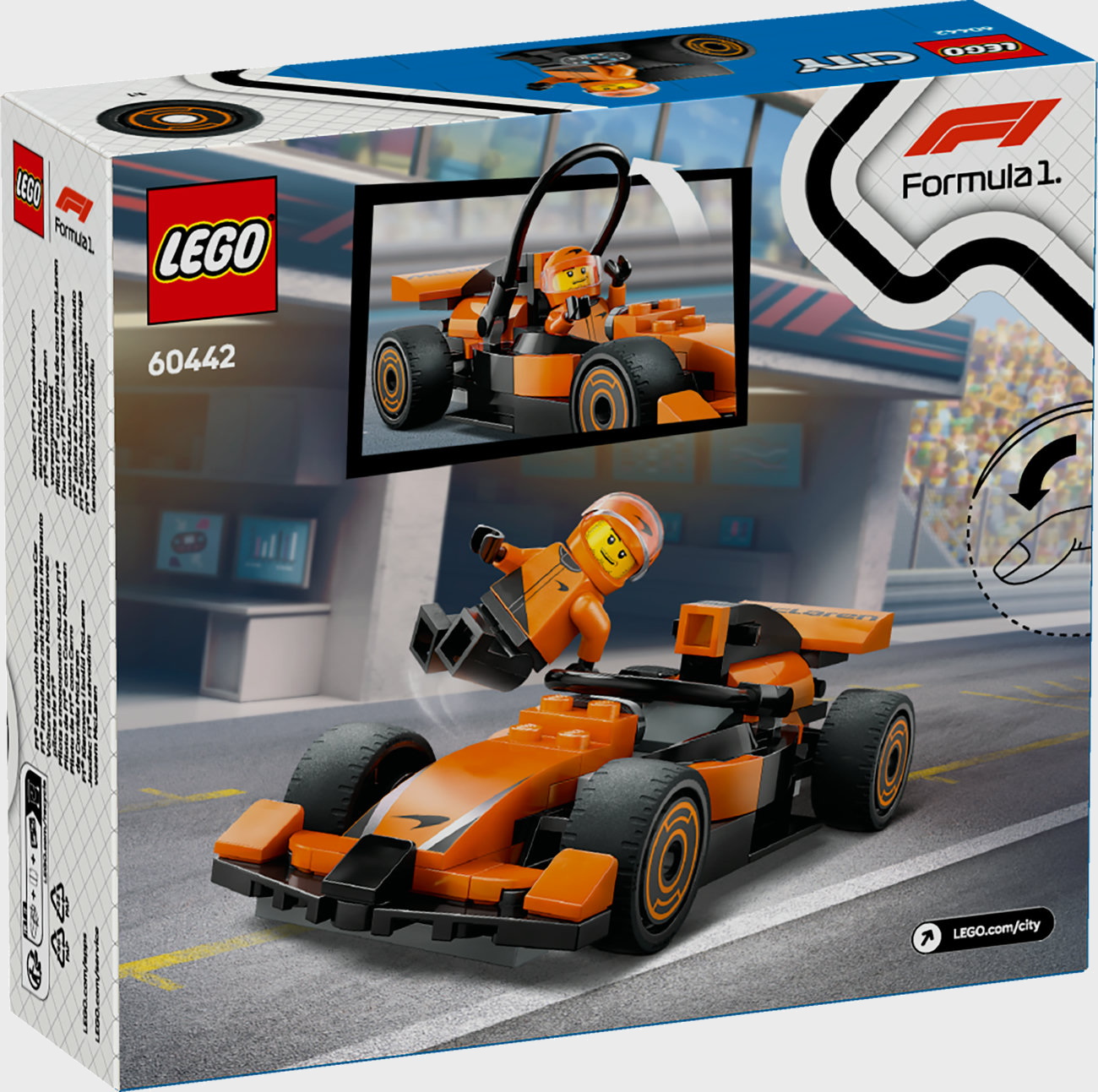 LEGO City 60442 - F1 Rennfahrer mit McLaren