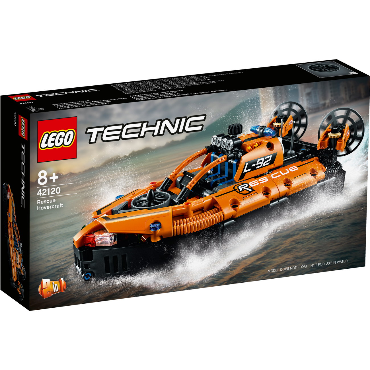 LEGO Technic 42120 - Luftkissenboot für Rettungseinsätze