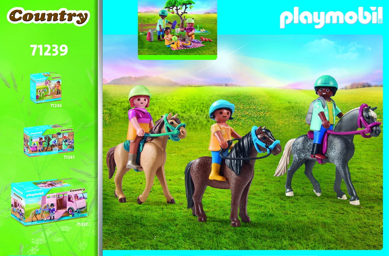 Playmobil 71239 - Picknickausflug mit Pferden - Country