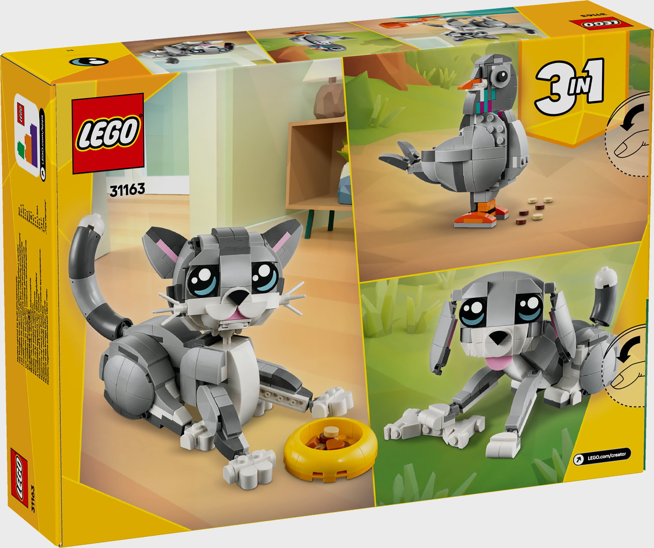 LEGO Creator 31163 - Graue Katze