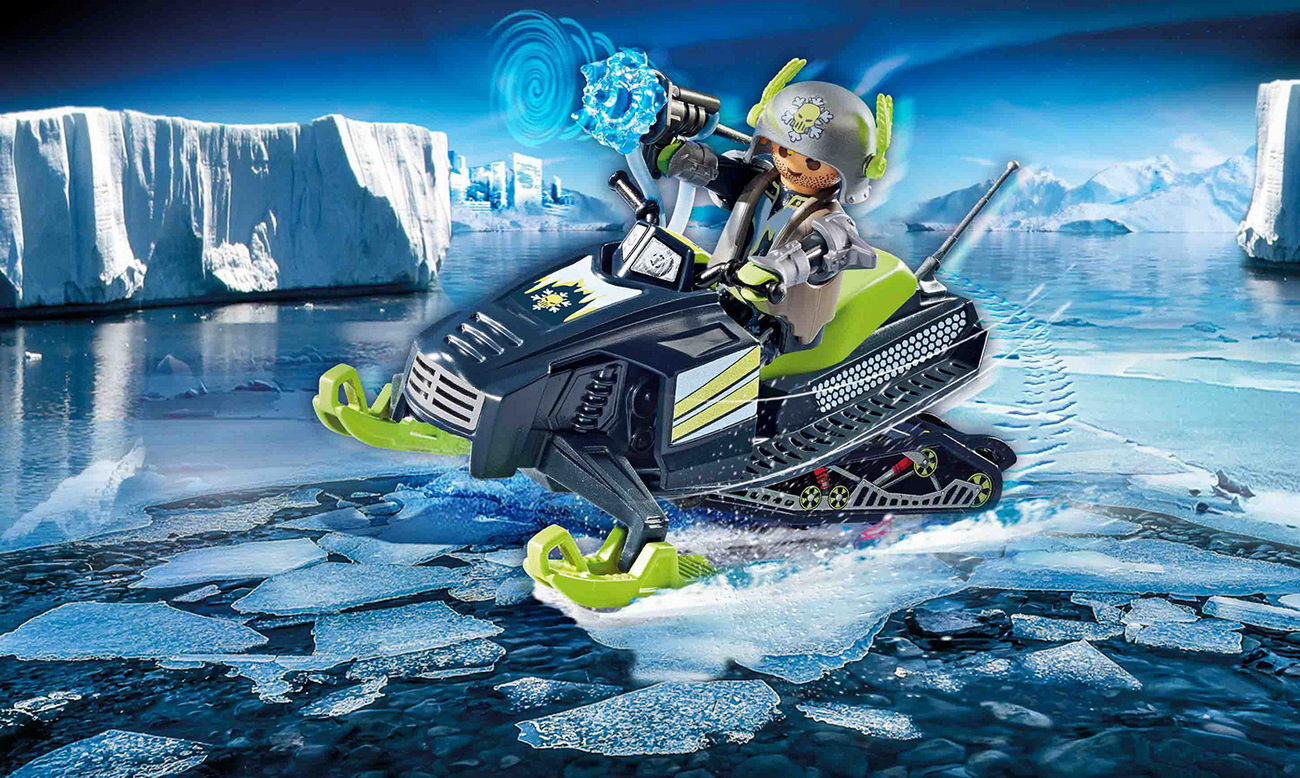 Playmobil 70235 - Arctic Rebels Eisscooter - Top Agents