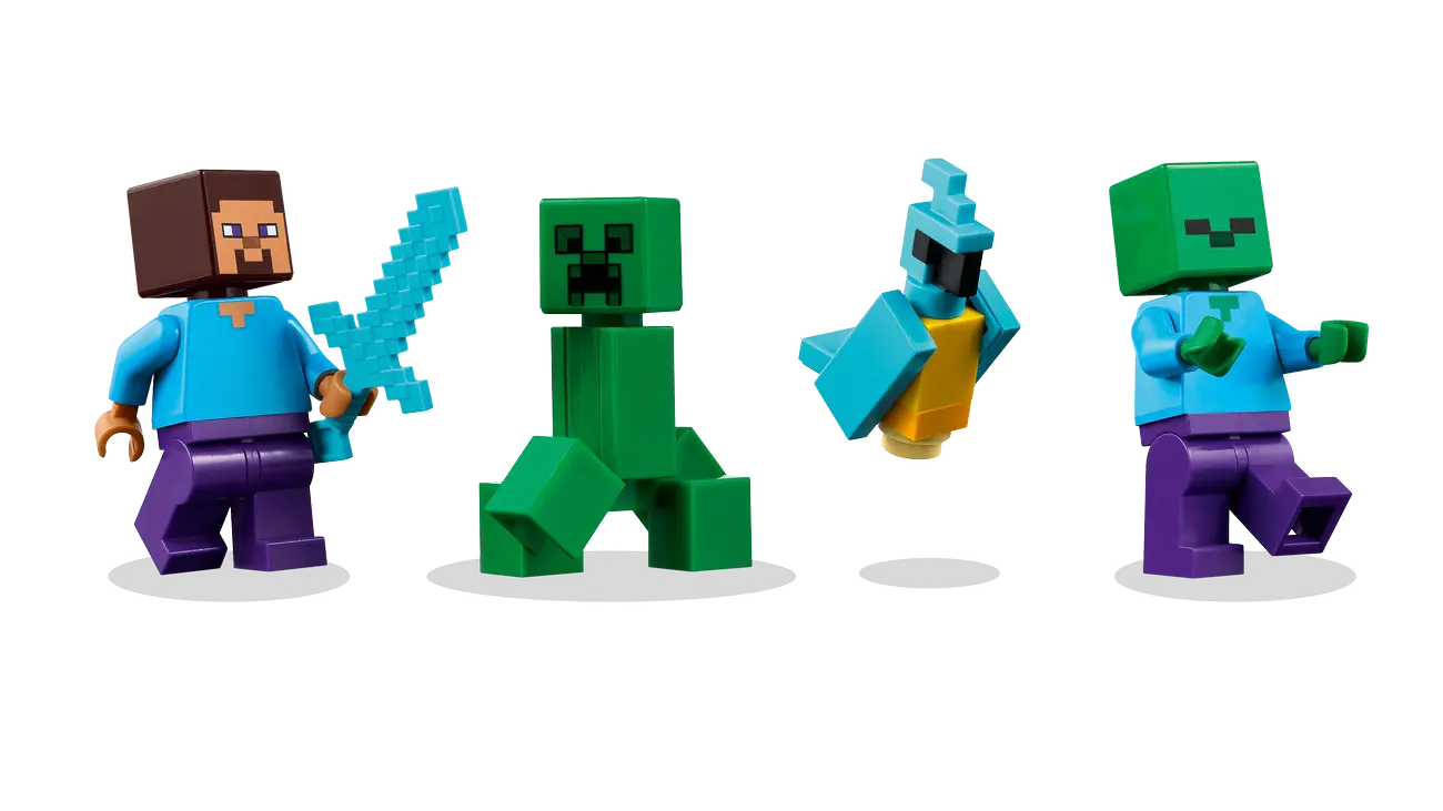 LEGO Minecraft 21275 - Das TNT-Dschungelhaus