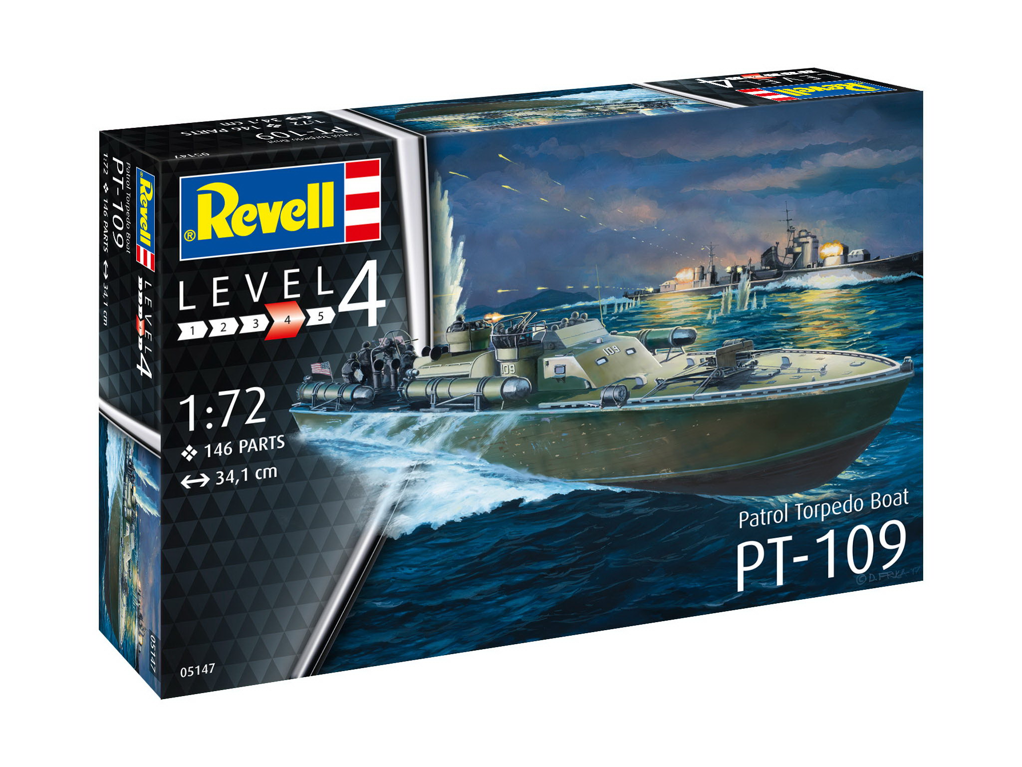 Revell 05147 - Patrol Torpedo Boat PT-109
