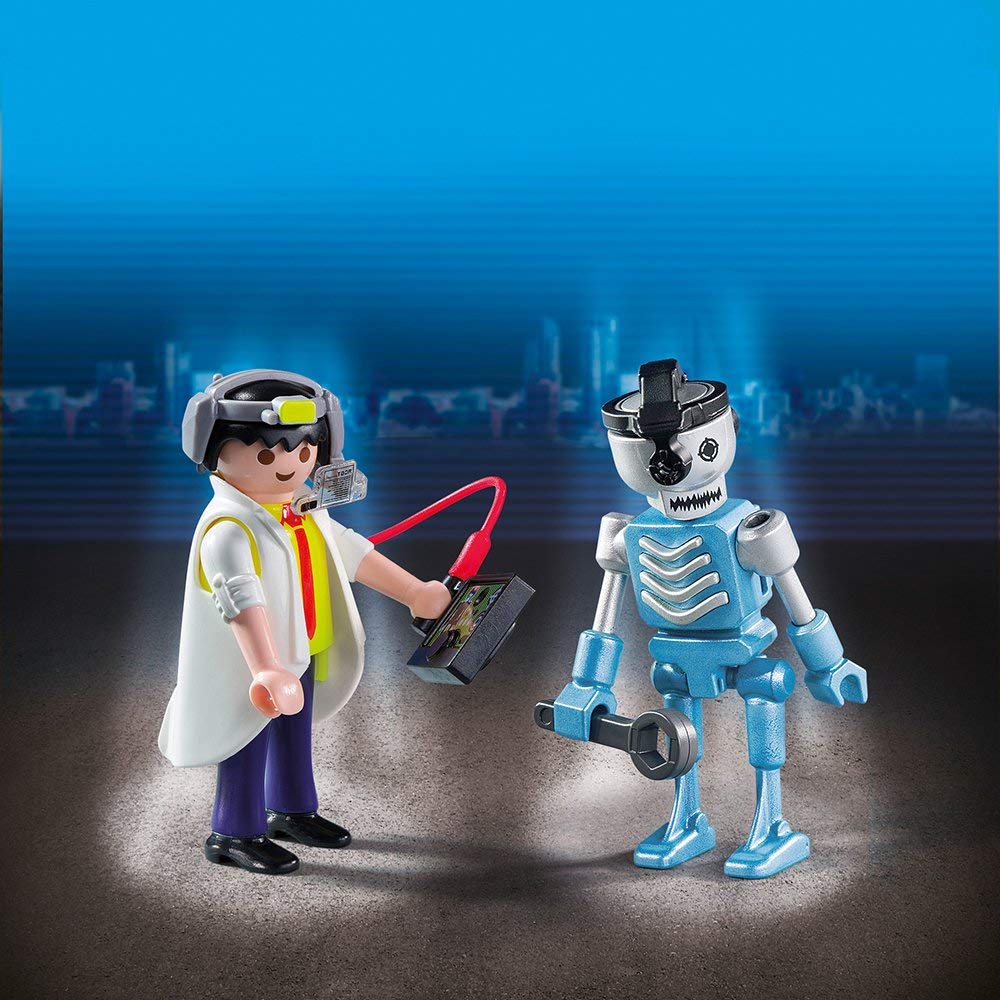 Playmobil 6844 - Duo Pack Professor und Roboter