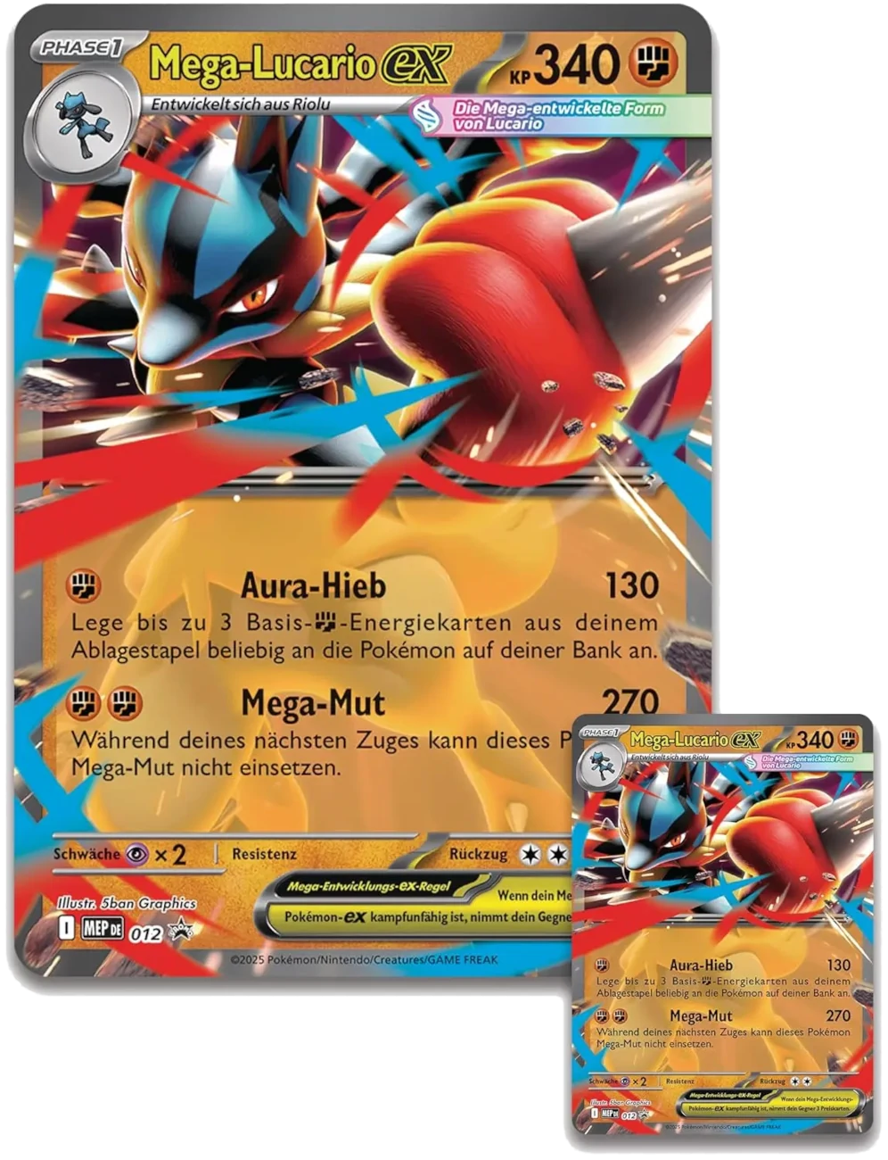 Pokemon Figuren Kollektion - Mega-Lucario ex