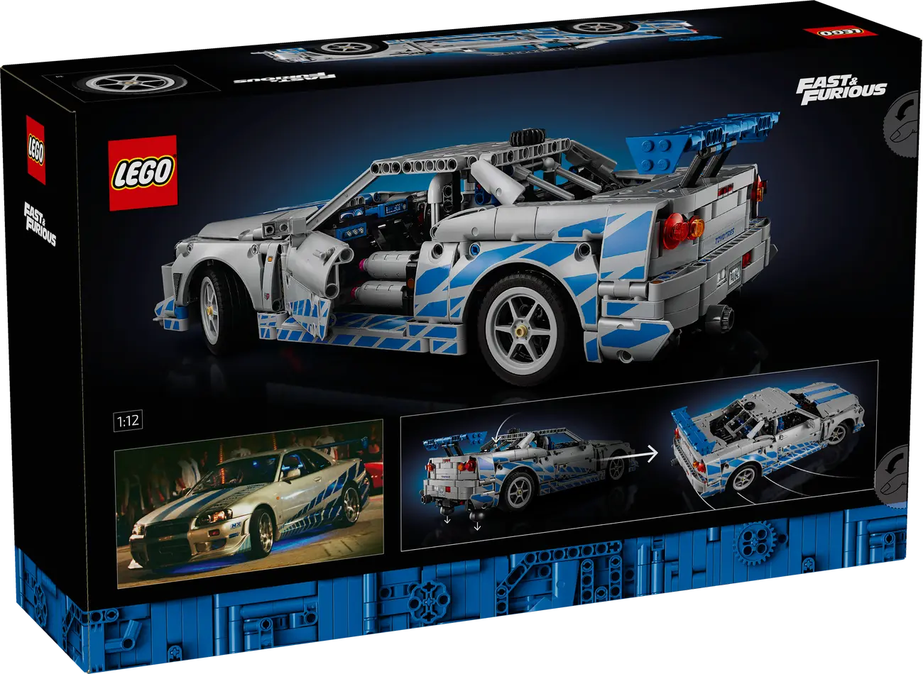 LEGO Technic 42210 - 2Fast and 2Furious Nissan Skyline GT-R (R34)