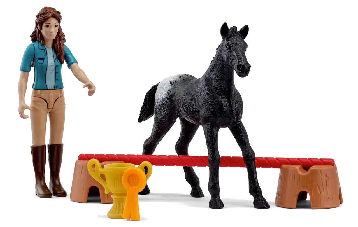 Turniersieg mit Flocke - schleich 81539