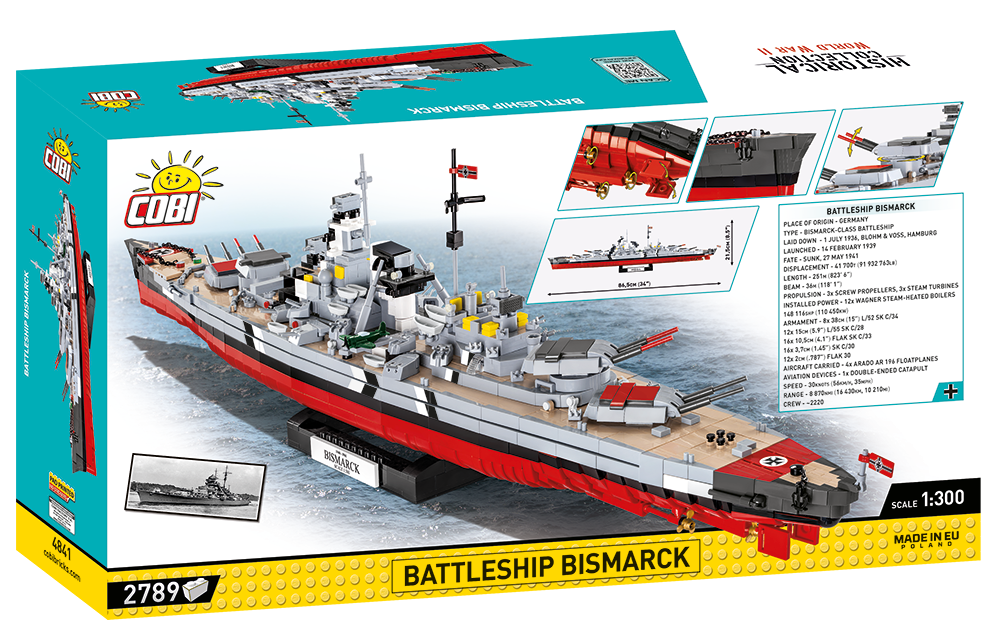 COBI - Schlachtschiff Bismarck (4841) - Bausteine kaufen