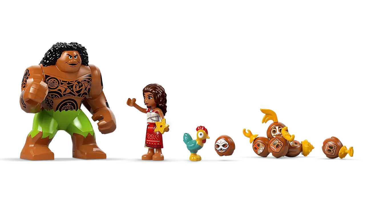 LEGO Disney Moana 43258 - Kakamora-Barge